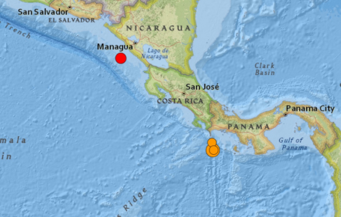 Viral: Así captaron sismo de magnitud 7 en Panamá