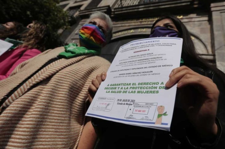 CNDH condena agresiones contra feministas mexiquenses