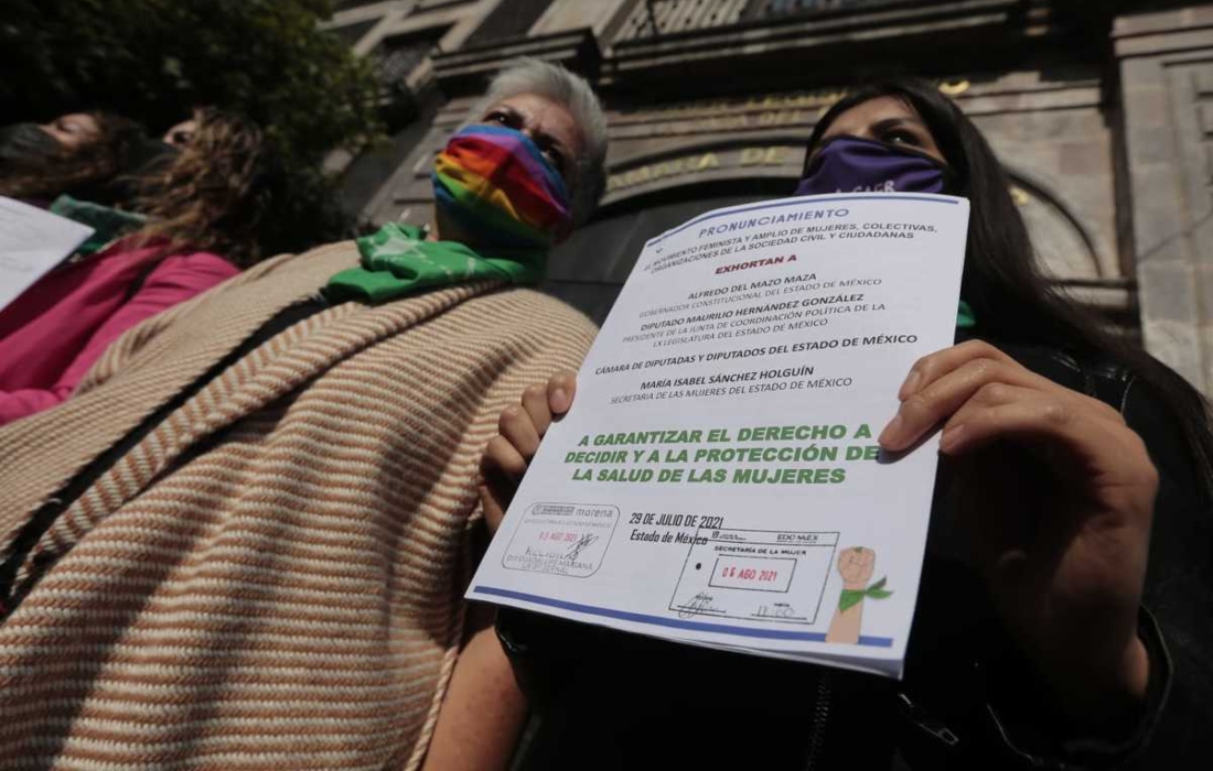 CNDH condena agresiones contra feministas mexiquenses